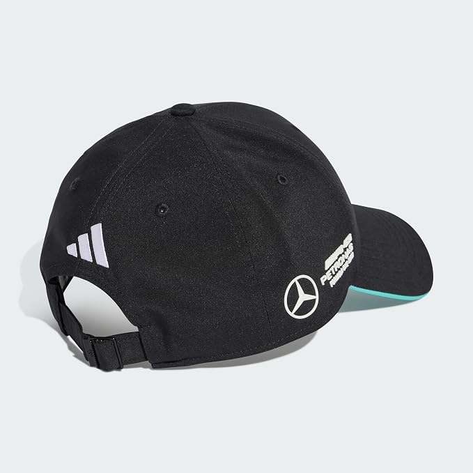 ADIDAS – Gorra Mercedes-AMG PETRONAS F1 Team Negra JW6267 Ajustable - Imagen 5