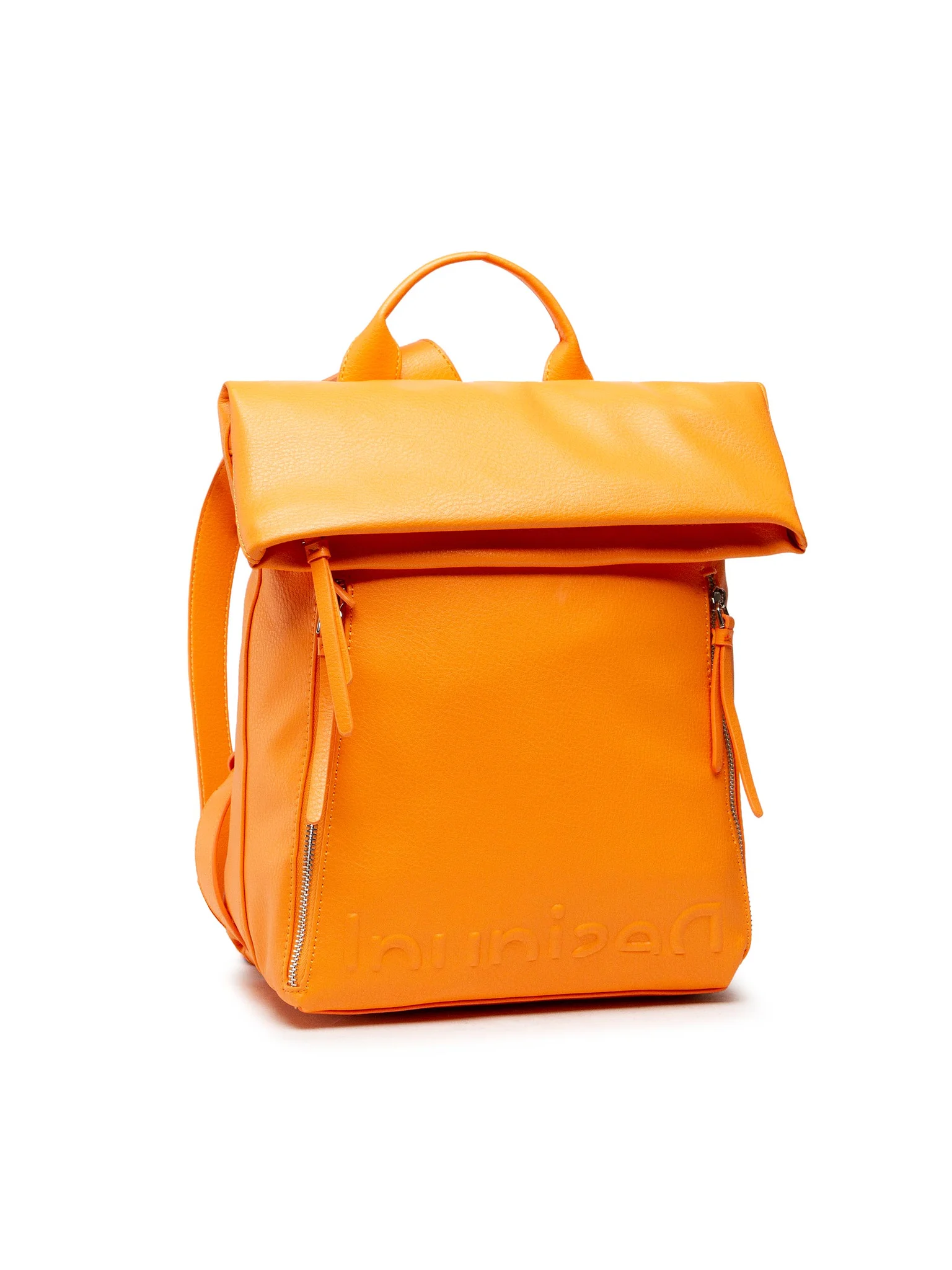Mochila Desigual 22SAKP01 7002 Naranja Back Half Logo Nerano 2.0 2