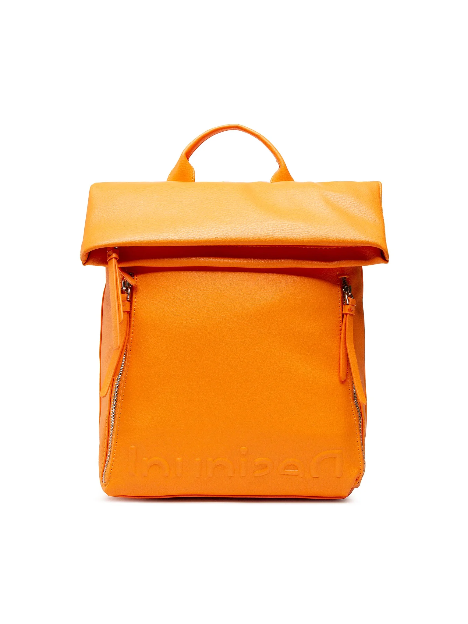 Mochila Desigual 22SAKP01 7002 Naranja Back Half Logo Nerano 2.0