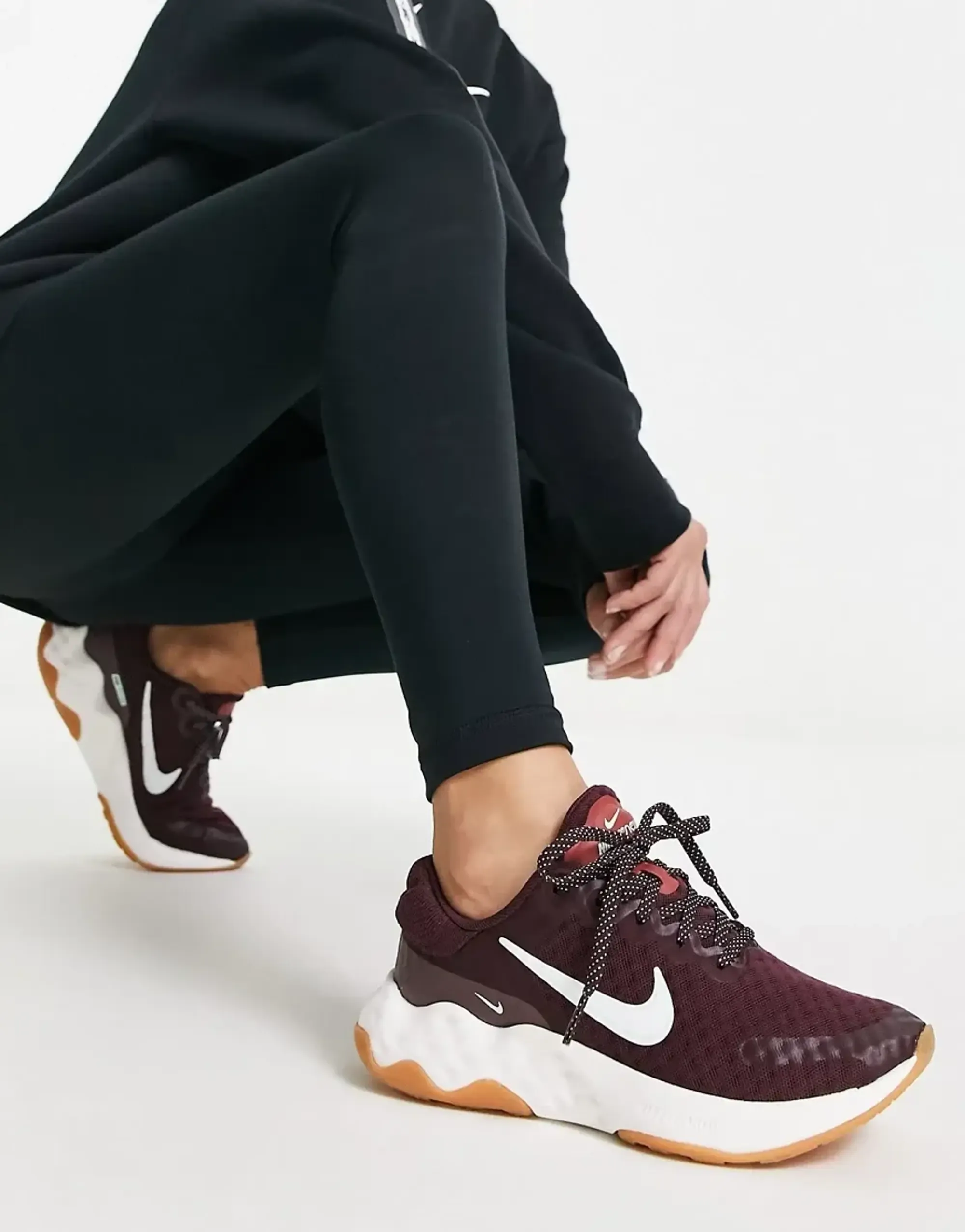 Nike - Zapatillas Nike Renew Ride 3 Mujer Burdeos – Zapatillas Running Talla 37,5 - Imagen 10
