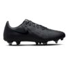 Botas de fútbol Nike Phantom GX II Academy SG-Pro AC negras talla 44,5, referencia FJ2549-002, vista lateral.