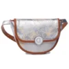 DESIGUAL – Riñonera Bandolera Akela Plata Floral 20SAXPB0 Mujer - Thumbnail Image 6
