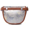 DESIGUAL – Riñonera Bandolera Akela Plata Floral 20SAXPB0 Mujer - Thumbnail Image 9