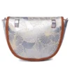 DESIGUAL – Riñonera Bandolera Akela Plata Floral 20SAXPB0 Mujer - Thumbnail Image 8